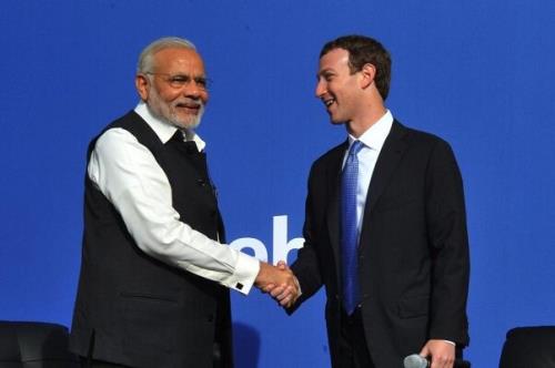 فیسبوك هشتگ استعفای نخست وزیر هند را بلوكه كرد