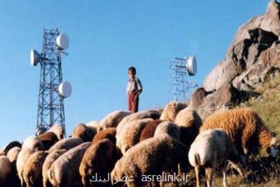 پوشش ارتباطات ماهواره ای برای ۱۰۰۰ روستا برقرار شد